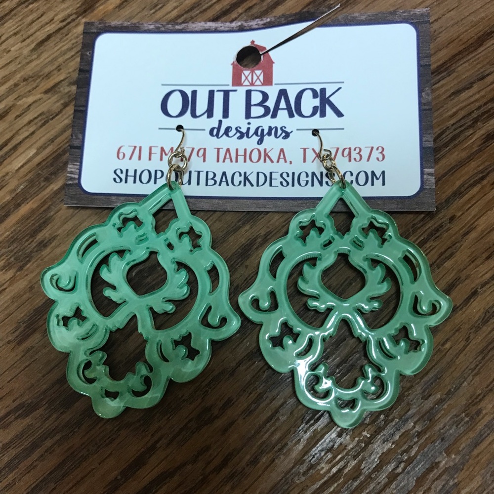 Turquoise Hypoallergenic Fishhook Earrings